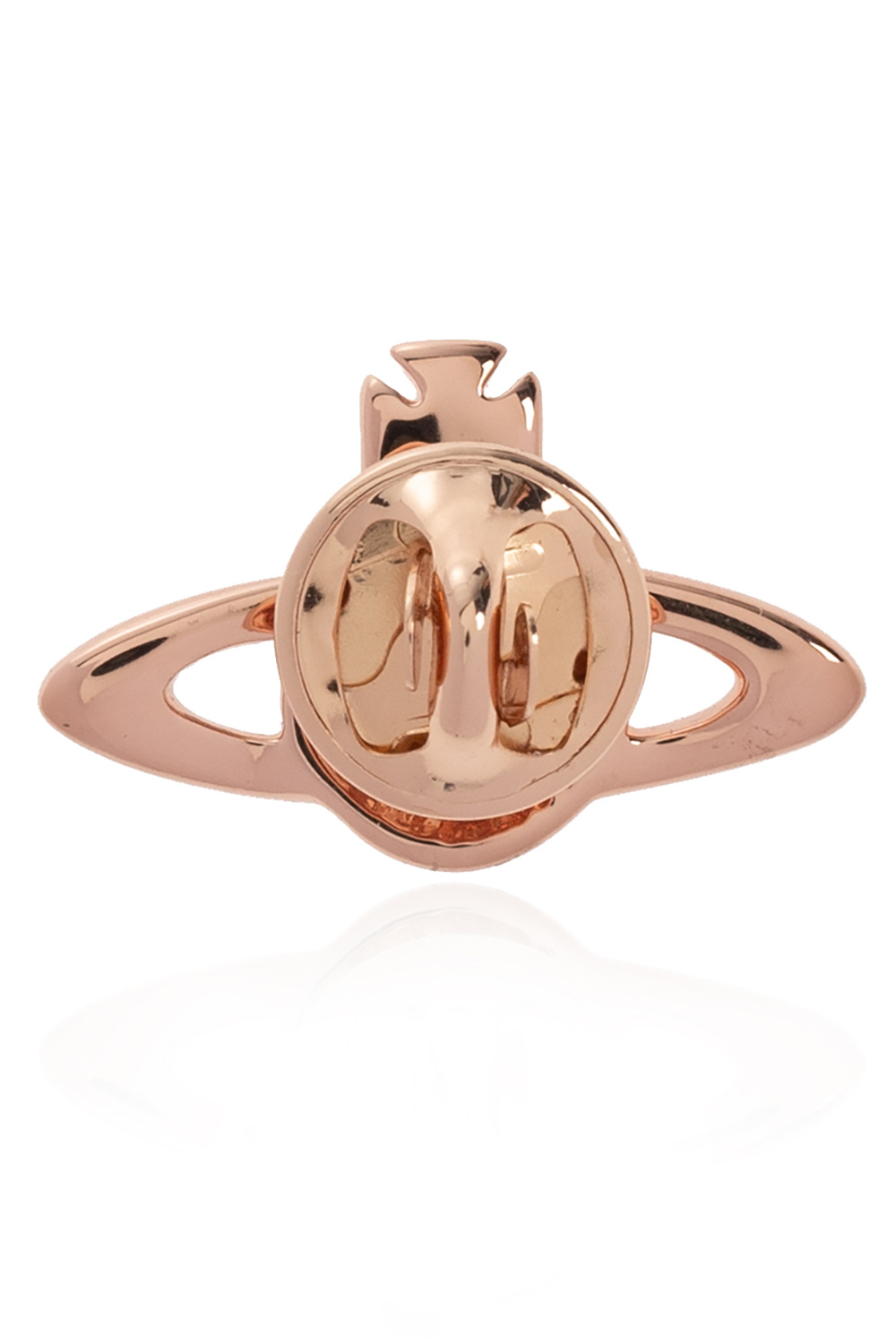 Gold Brooch with logo Vivienne Westwood